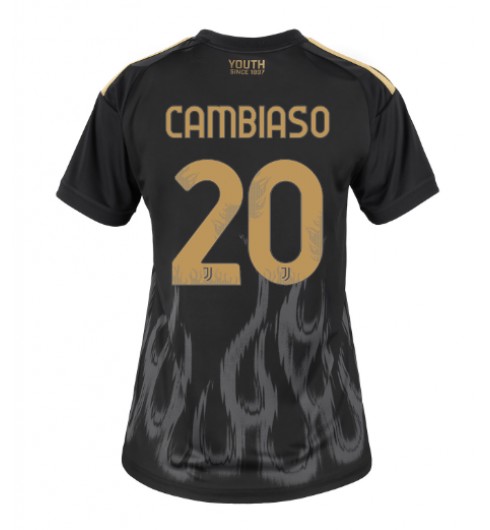 Juventus Andrea Cambiaso #20 Kolmaspaita Naisten 2026-27 Lyhythihainen Juventus Andrea Cambiaso #20 Kolmaspaita Naisten 2026-27 Lyhythihainen